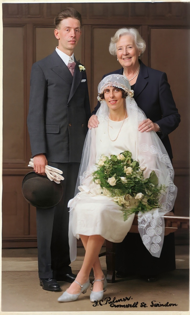 With their loved one gently added